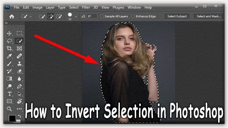 How to invert black and white in Photoshop 2023